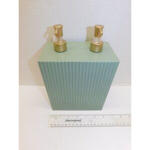 NEW 2 in 1 Pump Lotion Soap Dispenser Sage